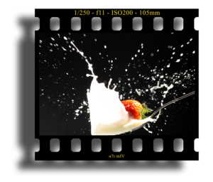 Read more about the article Milch Splashes mit Lichtschranke